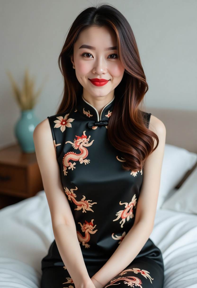 海边灯塔与暮色